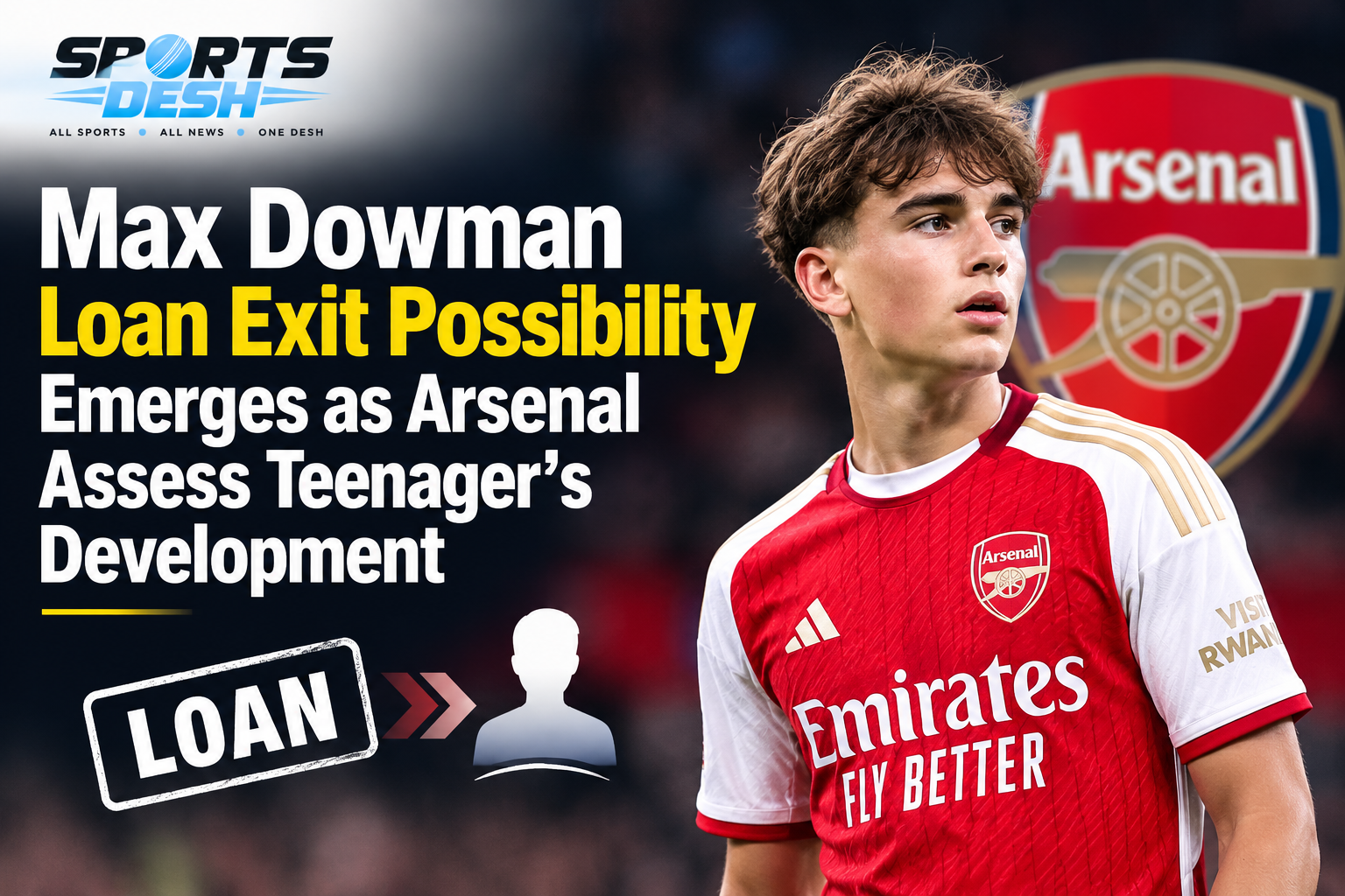 Max Dowman Loan Exit Possibility Emerges as Arsenal Assess Teenager’s Development